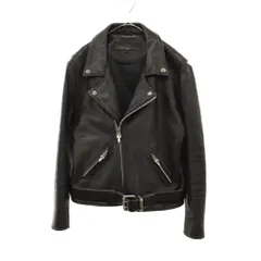 CHROME HEARTS (クロムハーツ) BASIC MOTO/ベーシックモト ローラーベルトカスタム ダガージップライダースレザージャケット S ブラックのサムネイル