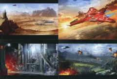 【中古】ポストカード [単品] 集合 ポストカード4種 「PS5/PS4/Switchソフト 雷電NOVA」 WonderGOO購入特典