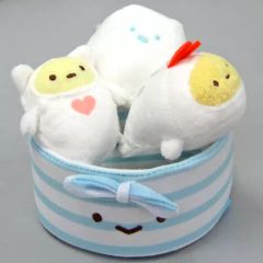 [중고] 봉제 장난감 타피오카 & 야마 & 새우 후라이의 꼬리 미닛 코셋트 [스미코 구라시 스미코 코지 Part12] 미닛 코셋트 상