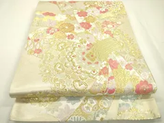 【新品未使用⠀】 袋帯 紫と金の花柄 帝国貝紫 金通 2025年最新】袋帯 皇帝貝紫の人気アイテム - メルカリ