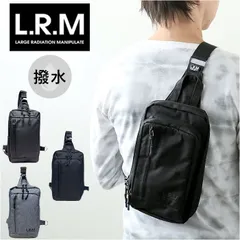 ☆ L.R.M 隠しジップボディバッグ ボディバッグ メンズ L.R.M CMK220877 ワンショルダー ボディーバッグ ボディバック ボディーバック 軽量 大容量 合皮 フェイクレザー 斜め掛け 斜めがけ レディース 高校生 男子 おしゃれ ギフト