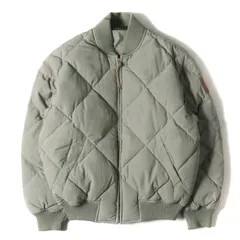 RALPH LAUREN ラルフローレン ジャケット サイズ:M 90s POLO COUNTRY スカイライナー キルトステッチ ダウン ジャケット 90年代 ポロカントリー オリーブグレー アウター ブルゾン【メンズ】のサムネイル