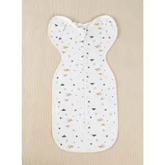 ☆ 星 ☆ S ☆ 安眠おくるみ スワドル コットン ykswaddle3 ベビー おくるみ 赤ちゃん 着るおくるみ 手が出せる スワドル スリーパー スワドリング 足が出ない 新生児 安眠 快眠 モロー反射 寝袋 ぐずり 出産祝い プレゼント