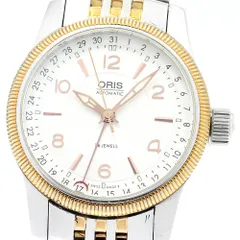 【激レア・箱付】ORIS 自動巻き 腕時計 ポインターデイト 裏スケ ゴールド Yahoo!オークション -「ポインターデイト 自動巻き」(オリス