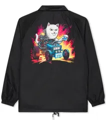 Ripndip Risky Business Coaches Jacket Black XL コーチジャケット 送料無料のサムネイル