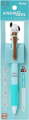 サンリオ SANRIO マスコット付きエナージェル2色ボールペン ポチャッコ ぺんてる 114529