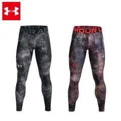 セール価格 アンダーアーマー 22FW ヒートギア アーマー プリント レギンス (1373820) メンズ スパッツ コンプレッション