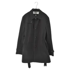 BURBERRY BLACK LABEL (バーバリー ブラックレーベル) ポリエステル ステンカラーコート BMA34-103-09 ブラックのサムネイル