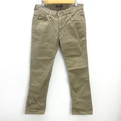 H■ジョンブル/Johnbull スリムコットンパンツ ストレッチ【L】茶ベージュ/MENS■5 【中古】のサムネイル