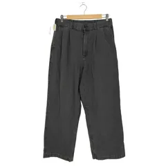 ジーユー GU スーパーバギーデニムスラックス(丈標準70～74cm) メンズ JPN：M 