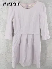 ◇ Debut de Fiore デビュー・ド・フィオレ 半袖 膝丈 ワンピース サイズ36 ピンク系 レディース 【中古】 【1002801538941】