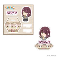유루 캔 △ SEASON3_컵 국수 시리즈 뚜껑 누르는 아크릴 스탠드 아야노