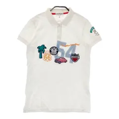 サイズ：2 JACK BUNNY ジャックバニー  半袖ポロシャツ  ホワイト系 [240101334781]# ゴルフウェア レディース ストスト