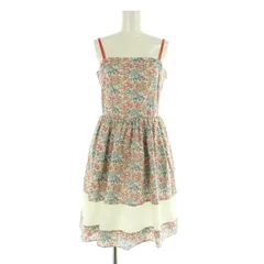ジルバイジルスチュアート JILL by JILLSTUART Liberty フラワーキャミワンピース フレア シャーリング S ピンク /MY ■OS ■SH