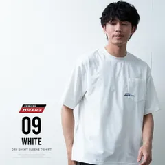 tシャツ 半袖 クルーネック ディッキーズ 胸ポケット 刺繍 GENUINE アメカジ Tシャツ メンズファッション スミクロ カットソー おしゃれ トップス グレージュ ポケット ドライ 黒 春夏 白 03-0295nf(商品番号)