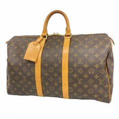ルイ・ヴィトン(Louis Vuitton) ルイ・ヴィトン ボストンバッグ モノグラム キーポル45 M41428 ブラウンメンズ レディース