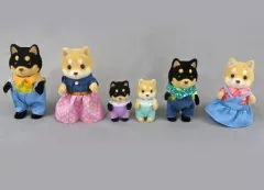【中古】おもちゃ シバイヌファミリー 「シルバニアファミリー」 オンラインショップ＆関連施設限定