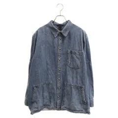 CHROME HEARTS (クロムハーツ) Last Bite Denim Shirts ラストバイト デニム カバーオール ジャケット インディゴのサムネイル