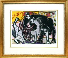 ピカソ、アルジェの女たち168、希少画集画、新品額装付 - メルカリ