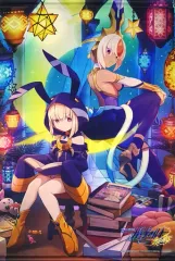 【中古】タペストリー レイラ＆ルクシア B2タペストリー 「PS4ソフト 蒼き雷霆 ガンヴォルト 鎖環」 ゲーマーズ購入特典