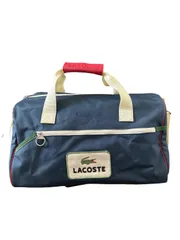 【新品未使用】廃盤激レア ラコステ ドラムバッグ ボストンバッグ ワニロゴ 新品未使用】廃盤激レア ラコステ ドラムバッグ ボストンバッグ