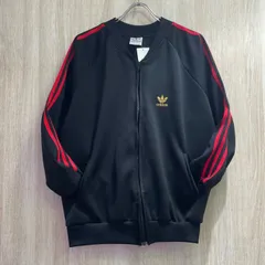 80s adidas トラックジャケット   made in USA アメリカ製 アディダス 3ストライプ ブラック