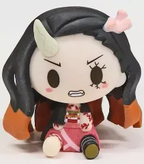 【中古】トレーディングフィギュア 竈門禰豆子 鬼化進行時ver. ちょこのっこフィギュア 「一番くじ 鬼滅の刃 ～鬼の棲む街～」 E賞