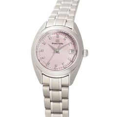 SEIKO グランドセイコー エレガンスコレクション STGF077 ピンクシェル ダイヤインデックス クオーツ 仕上/電池交換済
