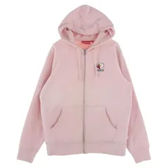 Supreme×Mark Gonzales 2017AW Gonz Ramm Zip Up Sweatshirt Pale Pink シュプリーム×マーク・ゴンザレス ゴンズラムジップアップスウェットシャツ ペールピンク ジップアップパーカー ピンク サイズM【221127】【新古品】【me04】