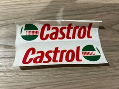 ★アウトレット★新品 MotoGP RACING カストロール CASTROL 11.5 x 3 cm レーシング ステッカー アクセサリー シール デカールシート