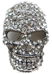 大きめビンテージスカルミッドセンチュリーイギリス骸骨頭蓋骨ドクロ