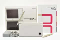 【外観美品・動作良好】任天堂 Nintendo ニンテンドー DSi LL ナチュラルホワイト 本体 付属品完備 すぐ遊べるセット