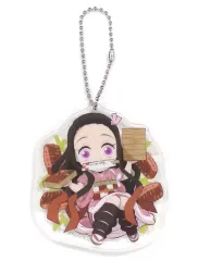 【中古】雑貨 [単品] 竈門禰豆子 ご当地SDアクリルチャーム(宮城) 「鬼滅の刃 全集中展」 宮城会場限定