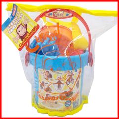 【特価セール】尾上萬(Onoeman) おさるのジョージＮＥＷお砂場あそびセット 【色指定不可】