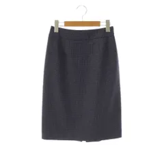 ユナイテッドアローズ A DAY IN THE LIFE UNITED ARROWS タイトスカート ひざ丈 36 ネイビー /DO ■GY53