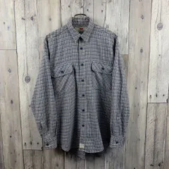 OLD Levi's 90s リーバイス 銀タグ 長袖 チェック ネルシャツ M