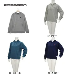 ロサーセン Rosasen レディース 秋春 キルトロゴジャガードパーカー 045-35912