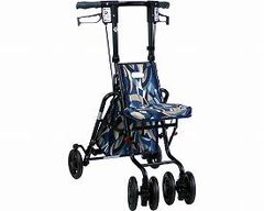 C棚 島製作所 歩行補助車 シルバーカー フォルテライト ジオメトリック