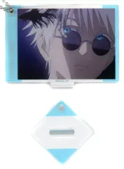 【中古】キーホルダー 五条悟(アップ) 「呪術廻戦 第2期 渋谷事変 -CLIMAX- アクリルスタンドキーホルダーコレクション 懐玉・玉折ED」