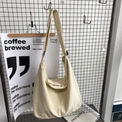 ニュースペーパーバッグ　ホワイト　メッセンジャーバッグ　古着