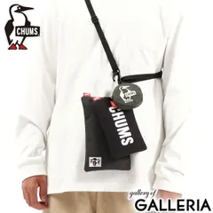 日本正規品 チャムス ポーチ 小物入れ メンズ レディース ブランド CHUMS ショルダー ストラップ 撥水 ミニショルダー 小銭入れ CH60-3625 BlackxCharcoal