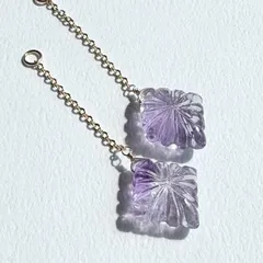 ローゼンジアメジストのスイングチャーム【14kgf】