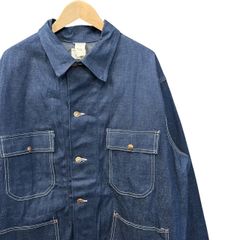 デッドストック!! 70s ビンテージ BIG MAC デニム カバーオール ジャケット インディゴ 44 ヴィンテージ 70年代 USA製 Deadstock 未使用品 アメリカ製 vintage ビッグマック チョアジャケット