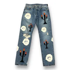 専用　リーバイス デニムティアーズ 501DT フラワー プリント デニム 並行輸入品] Denim Tears デニムティアーズ Levi's リーバイス