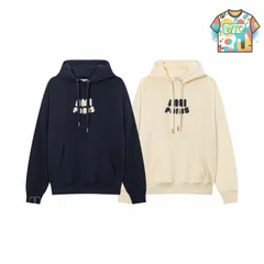【今日特価】AMI PARIS 25SS Crochet Logo Hoodie アミ パリ 25SS クロシェットロゴ フーディー