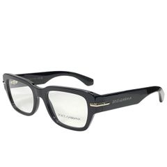 ドルチェ&ガッバーナ ドルガバ D&G DG3408 501 52□19 145  眼鏡 メガネ アイウェア プラスチック ブラック DOLCE&GABBANA