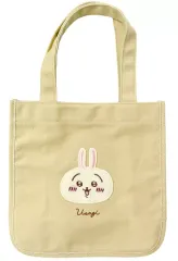 【中古】雑貨 うさぎ ふわふわワッペン ミニトートバッグ 「ちいかわ なんか小さくてかわいいやつ」