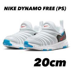 NIKE DYNAMO FREE PS ナイキ ダイナモ フリー PS ホワイト/ライトクリムゾン/ピュアプラチナ/ブラック 343738-10 20cm