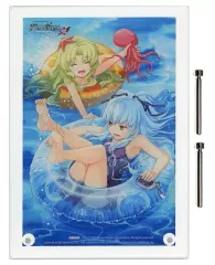【中古】アクリルスタンド・アクリルパネル [単品] キーア＆ティオ アクリルキャラクタープレート 「Switchソフト 英雄伝説 碧の軌跡：改 amiamiパック」 同梱特典
