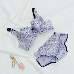 ★Ｓｅｔ★着けた瞬間バストにボリュームを出す！🩷﻿ エクサブラ🩷・ドゥ『ハナミズキ』65C＋ショーツM